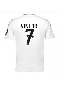 Real Madrid Vinicius Junior #7 Voetbaltruitje Thuis tenue 2024-25 Korte Mouw